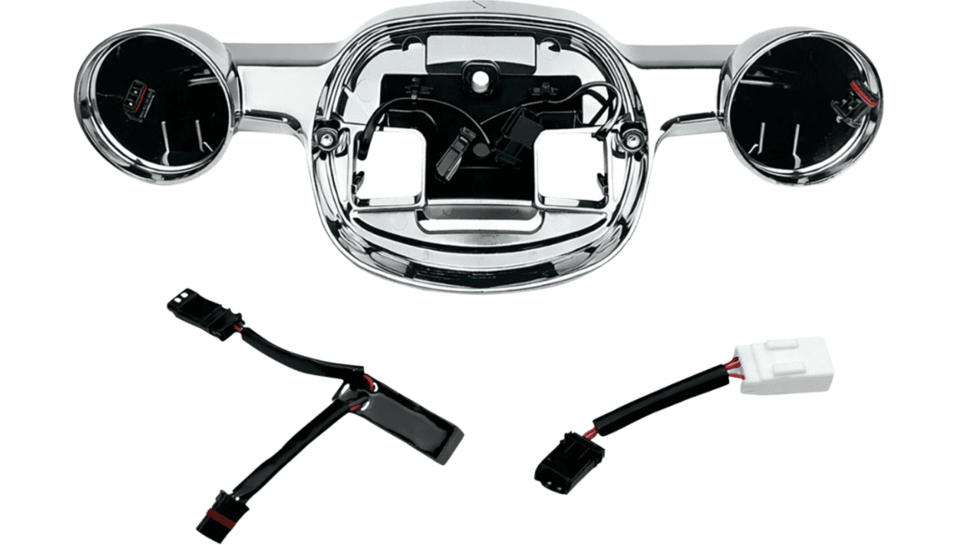 Custom Dynamics Taillight and Turn Signal Baseplate for '22-25 Harley Davidson Lowrider FXRST/FXLRS (Select Finish)