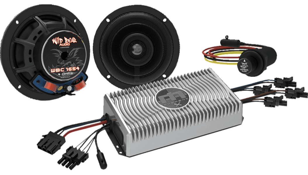 Wild Boar Audio Speaker/Amplifier Kit for '19-22 Harley Davidson FLHT Models