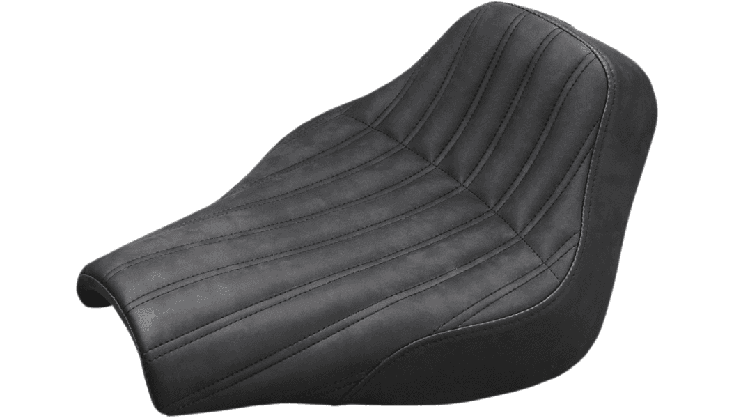 Saddlemen Solo Knuckle Renegade Seat for '18-26 Harley Davidson Street Bob FXBB and Softail Standard FXST Models - Black