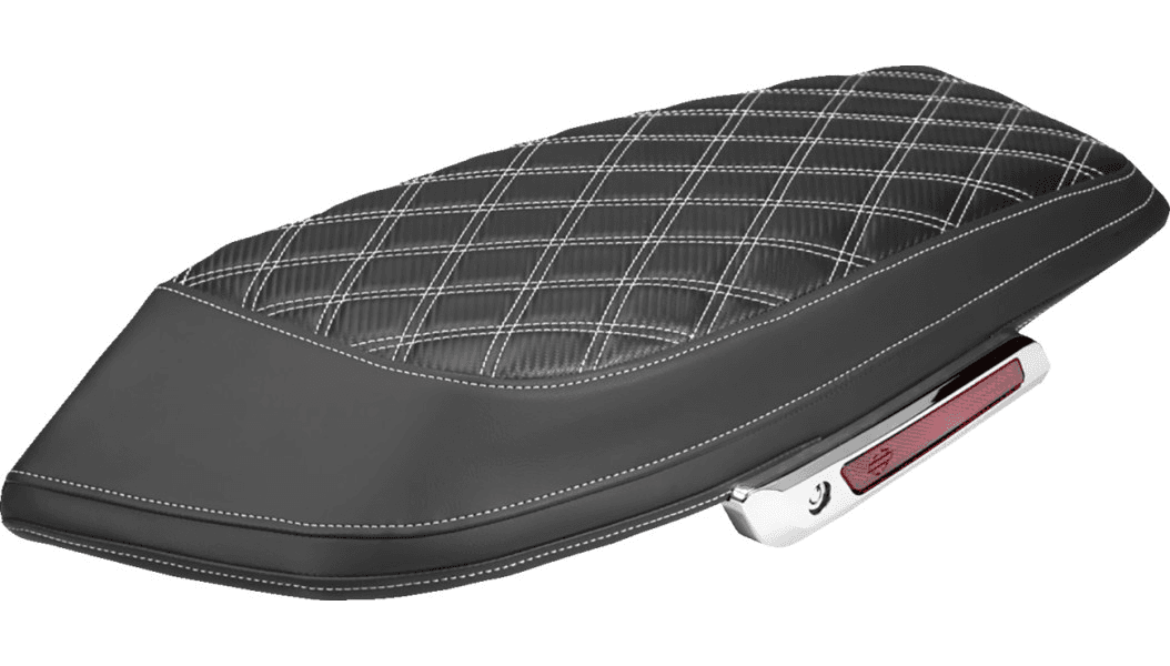 Saddlemen Carbon Fiber Saddlebag Lid Covers for '24-Up Harley Davidson Street Glide and Road Glide, '23-Up CVO FLHXSE, CVO FLTRXSE Models - Lattice Stitched (Select Stitching Color)