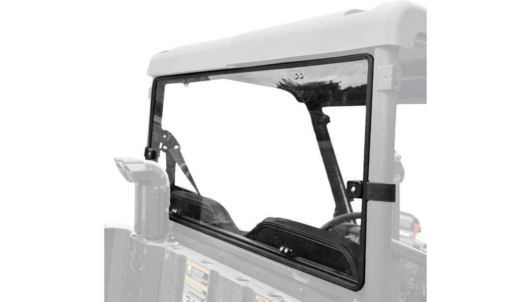 Seizmik Poly Rear UV Resistant Windshield for '22-26 Polaris Ranger 570 Models