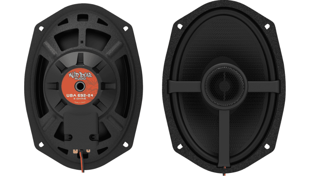 Hogtunes Speakers for Cut-In Lids  6X9 - 2 Ohm/350 W