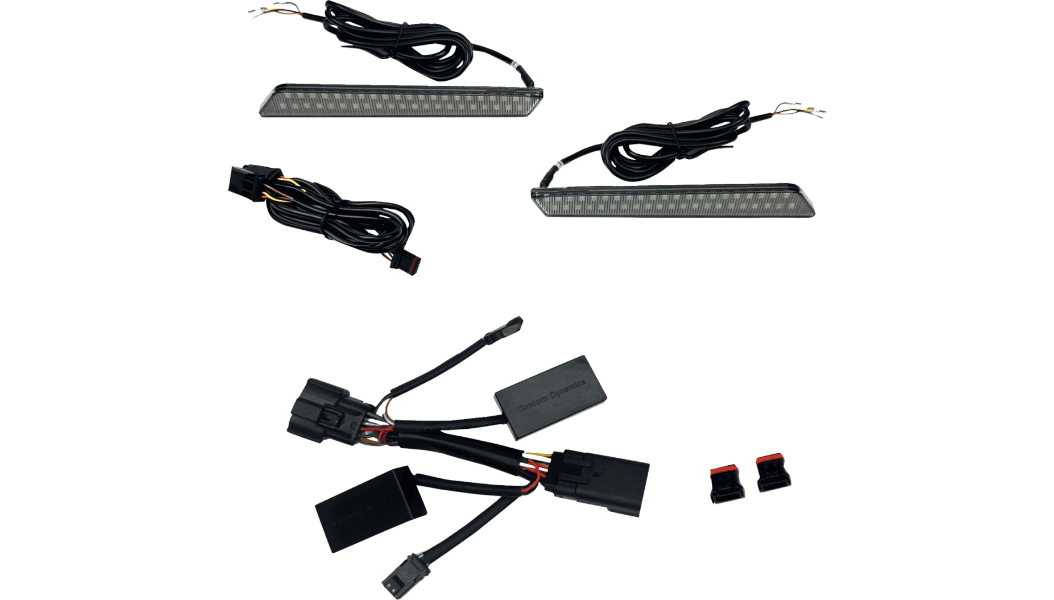 Custom Dynamics LED Saddlebag Latch Kit for '26-Up Harley Davidson Road Glide and Street Glide (Select Lens Color)