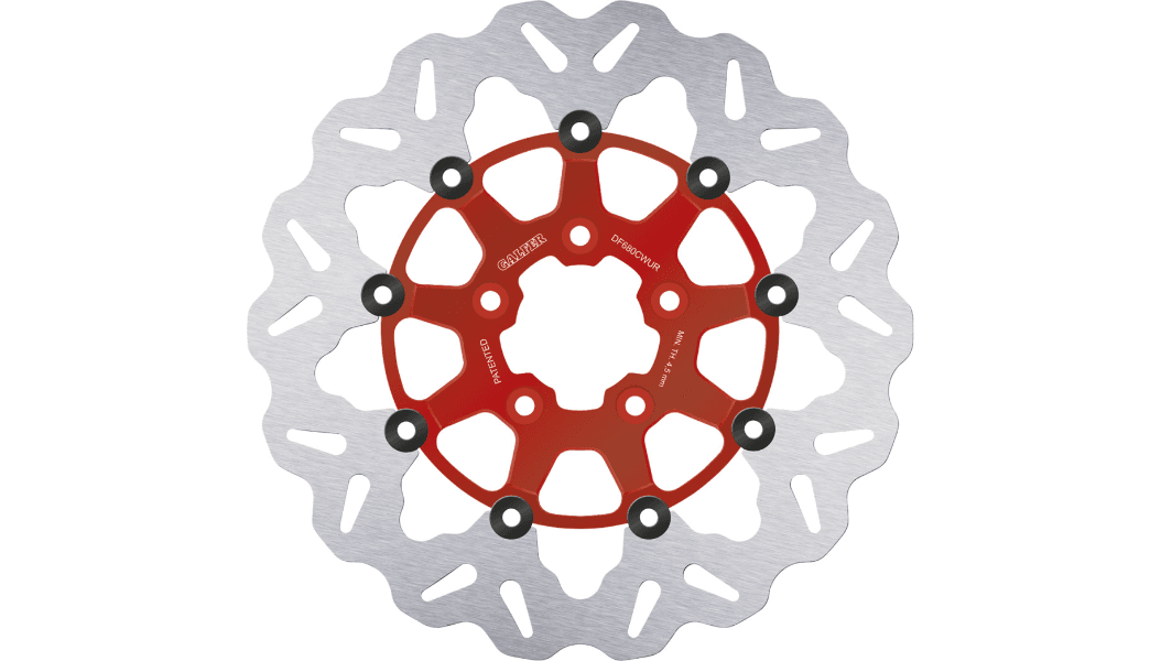 Galfer Front Contour Floating Brake Rotor for Harley Davidson Models - 11-1/2" / 292 mm (Select Color)