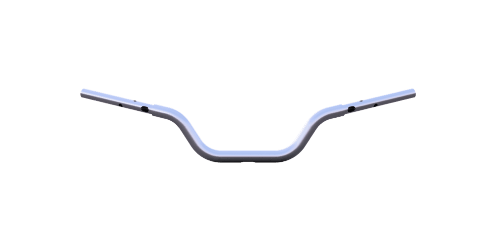 TAB Performance Shawshank Prison Stainless Handlebars for'24-Up Harley Davidson Road Glide