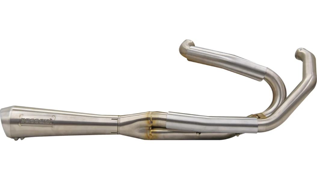 Bassani Competition 2 Exhaust System for '17-26 Harley Davidson Touring Models (Not for '23-'24 FLHXSE/FLTRXSE & '24 FLHX/FLTRX) Stainless Steel