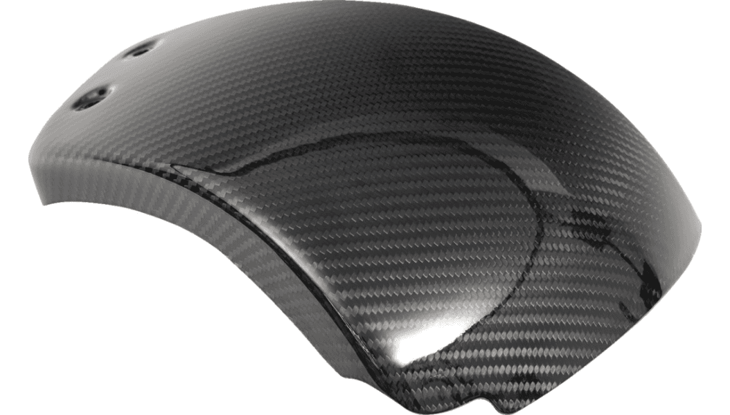 SlyFox Carbon Fiber Side Cover for '25-Up Harley Davidson Softail Models (Select Finish)