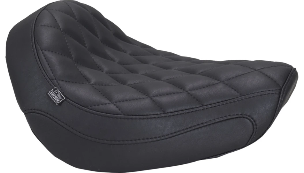 Mustang Tripper Solo Seat for '17-26 Honda 300/500 Rebel - Black Diamond Stitched