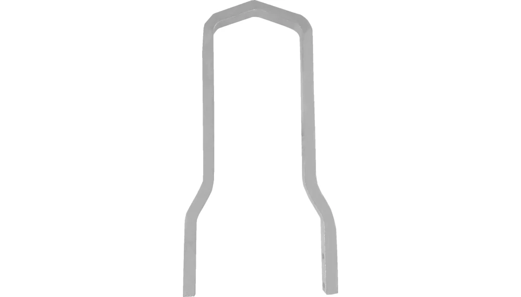 Drag Specialties Short Square Sissy Bar for '99-01 Harley Davidson FXD Models 11.10" H x 6.69"" W - Chrome (except FXDX, FXDWG)