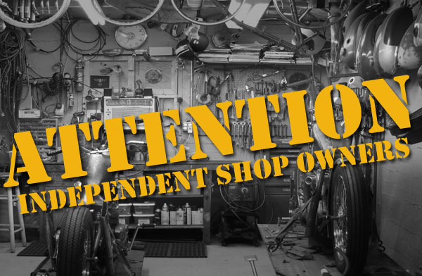 Additional Discounts Offered To Independent Shop Owners