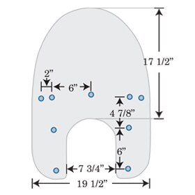 Stock/OEM Hole Measurements