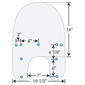 Stock/OEM Hole Measurements