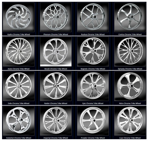 RC Components Trike Wheels