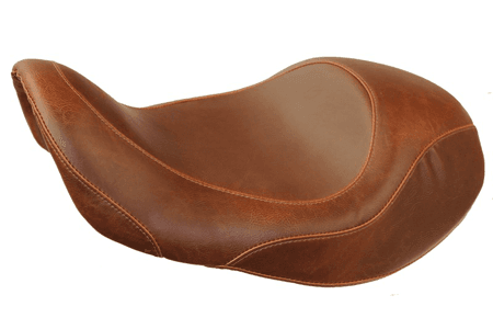 Mustang Wide Tripper Forward Solo Seat for '06-17 Dyna/Wide Glide