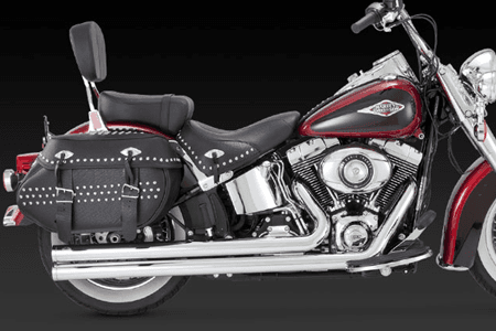 Vance & Hines Big Shots Long for Harley Davidson Softails '12-17