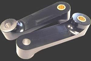 L.A. Choppers Rear Shock Drop Bracket Lowering Kit for M109R '06
