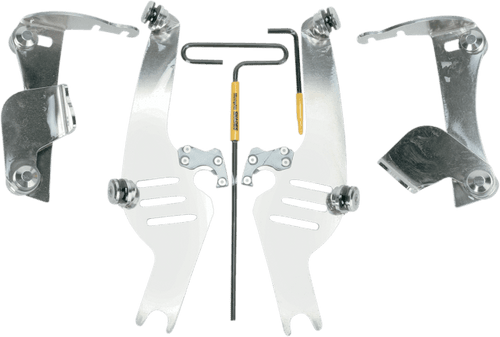 Memphis Shades Sportshield No-Tool Windshield Mounting Hardware