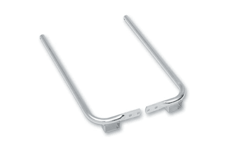 Drag Specialties Chrome Saddlebag Support Brackets for '93-08 FLHT