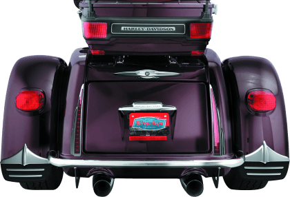 Kuryakyn Mud Flaps for '11-25 Harley Davidson FLHTCUTG Tri Glide