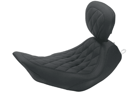 Mustang Wide Tripper Solo Seat for FLHR '97-07 / Screamin Eagle