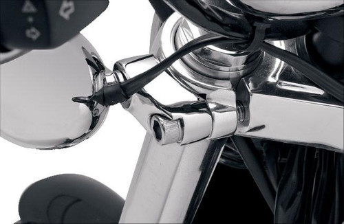 Drag Specialties Front Turn Signal Relocation Kit for '87-00 FXR