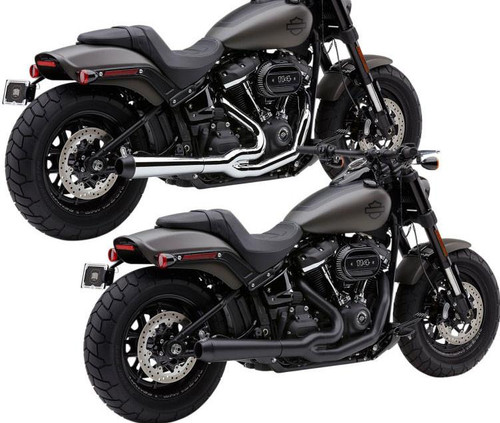 Cobra El Diablo 2-into-1 Exhaust for 18-Up Harley Davidson Fat Bob