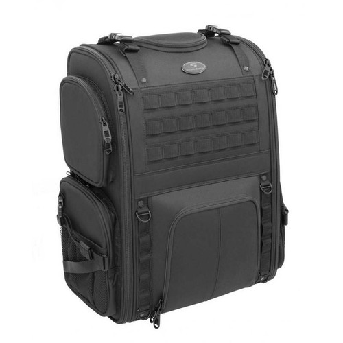 Saddlemen S3500 Tactical Deluxe Sissy Bar Bag - WestEndMotorsports.com