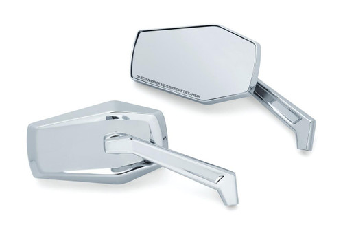 Kuryakyn Hex Mirrors | West End Motorsports FREE SHIPPING over $99