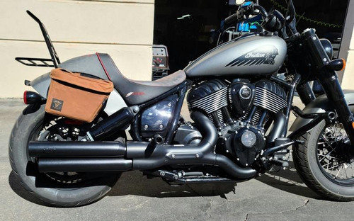 Dean Speed Rampage Muffler for '22-Up Indian Chief - Black