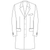 Custom Made to Measure Single Breasted Overcoat - Cotton from