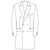 Custom Made to Measure Double Breasted Overcoat - Suiting from