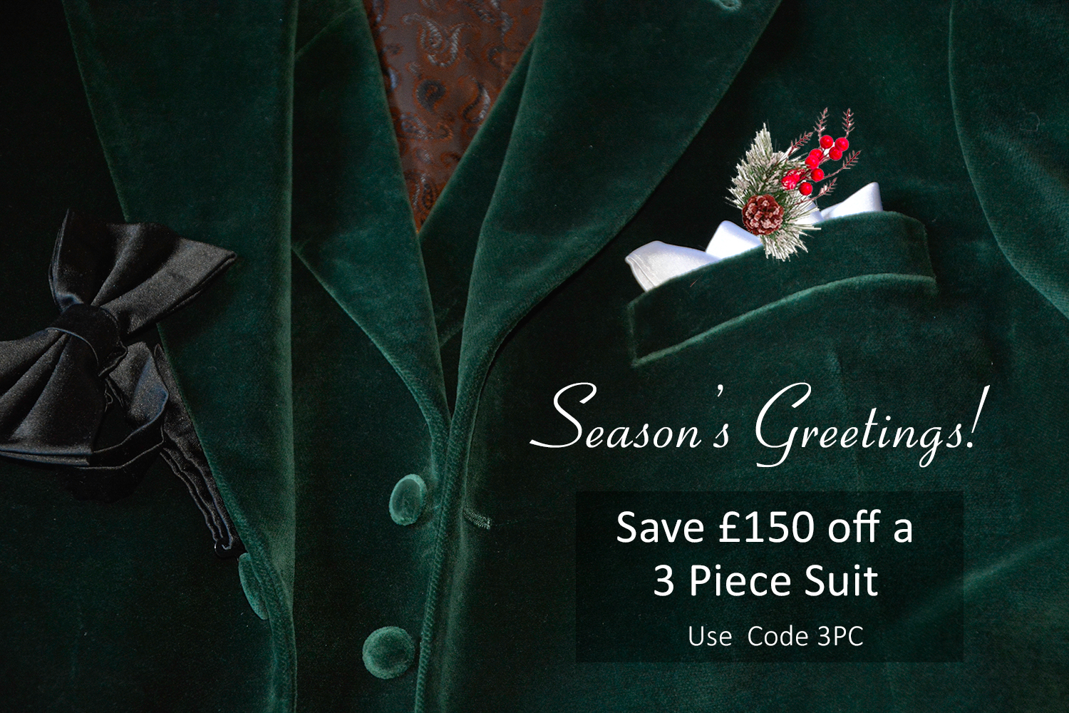 Custom Tailored 3 Piece Suit