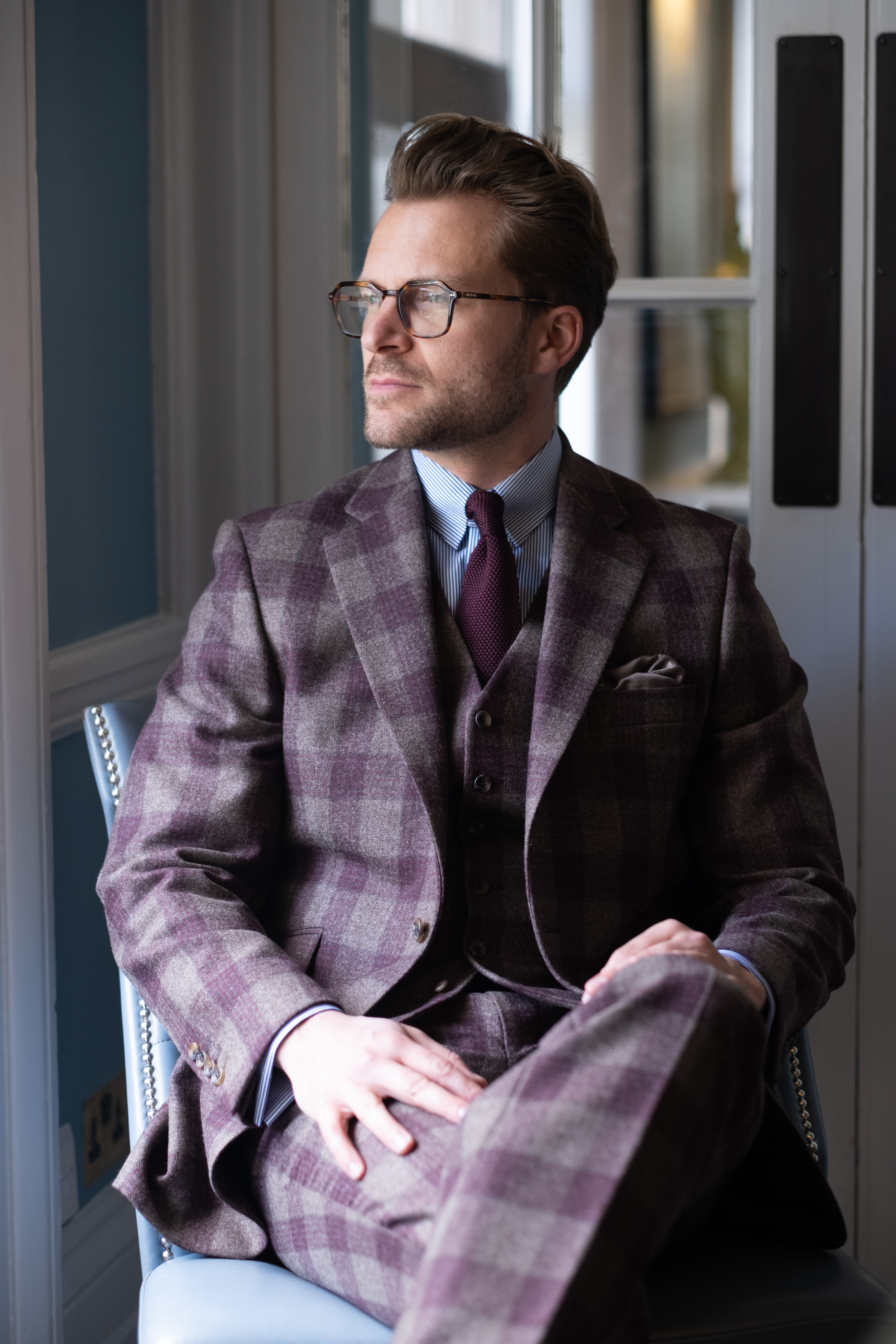 Custom Tailored 3 Piece Suit
