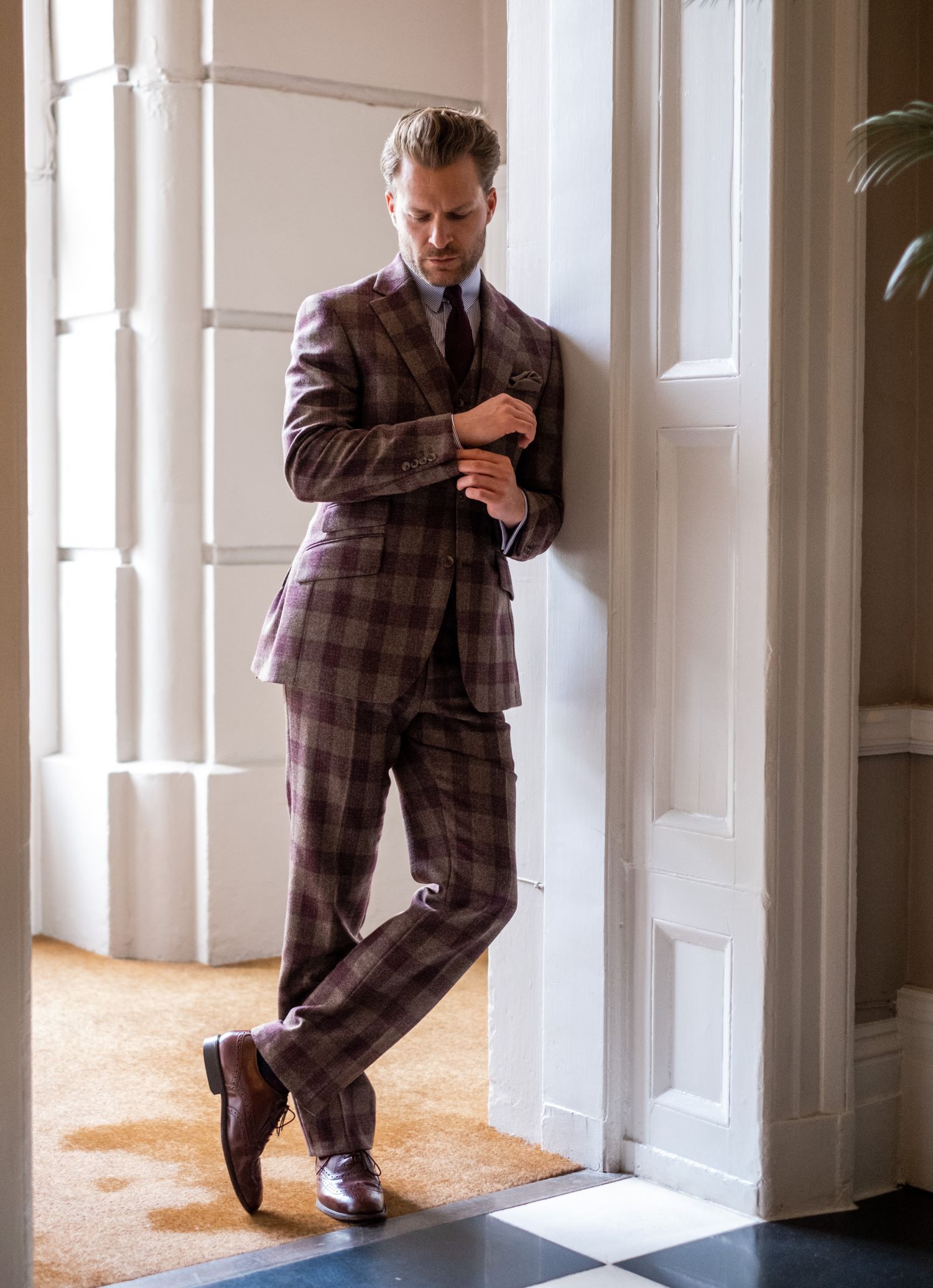 Custom Tailored 3 Piece Suit
