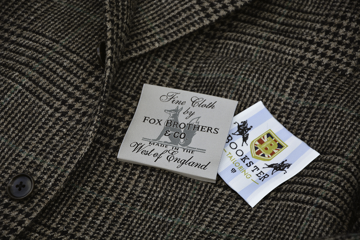 Fox Brothers Flannel Prince Of Wales Check Trousers | Burrows & Hare | Wolf  & Badger