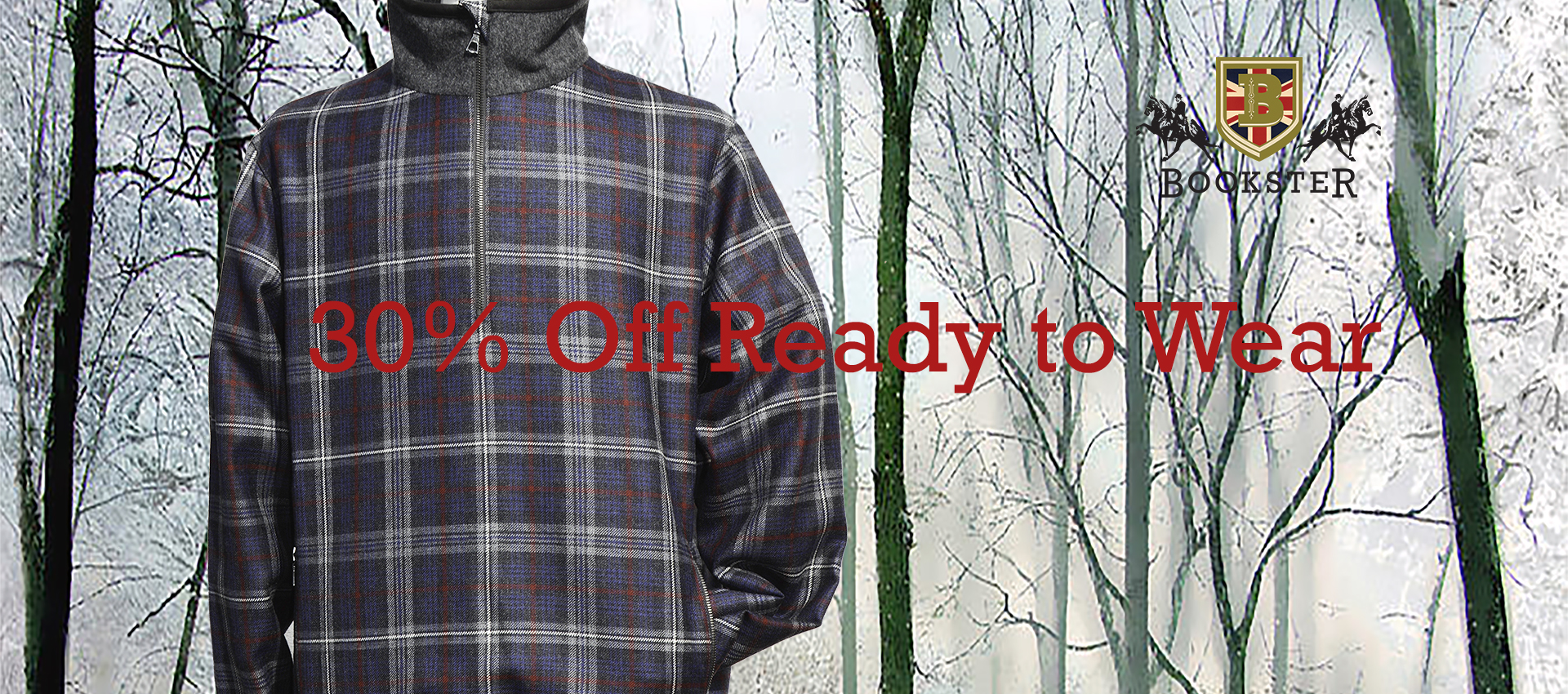 Jacker Offer Seasonal Offer 30% off Ready to Wear - Bookster Tailoring