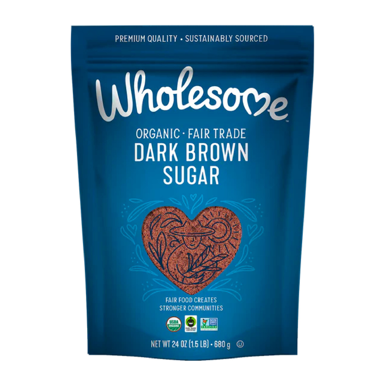 WHOLESOME Dark Brown Sugar