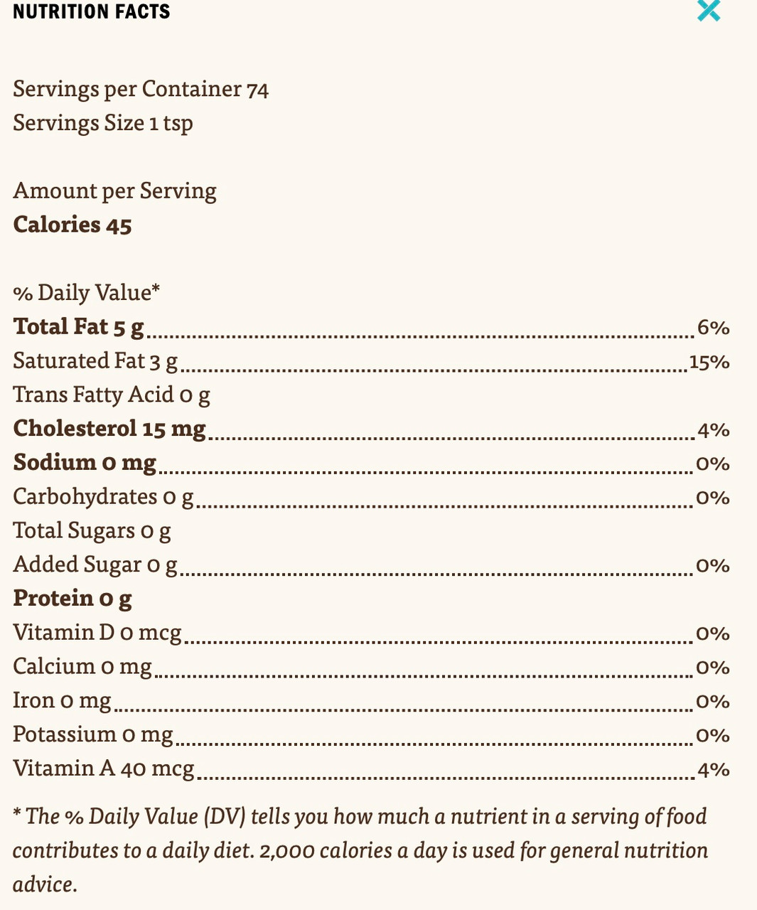 ORGANIC VALLEY Ghee - Clarified Butter