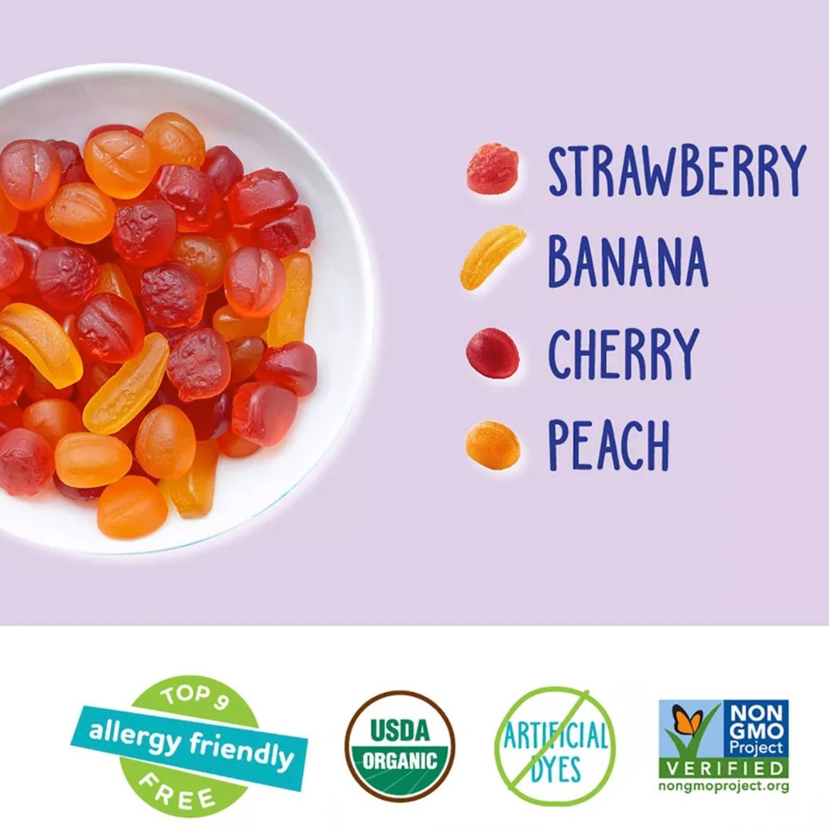 YUMEARTH Fruit Snacks Box - 10ct