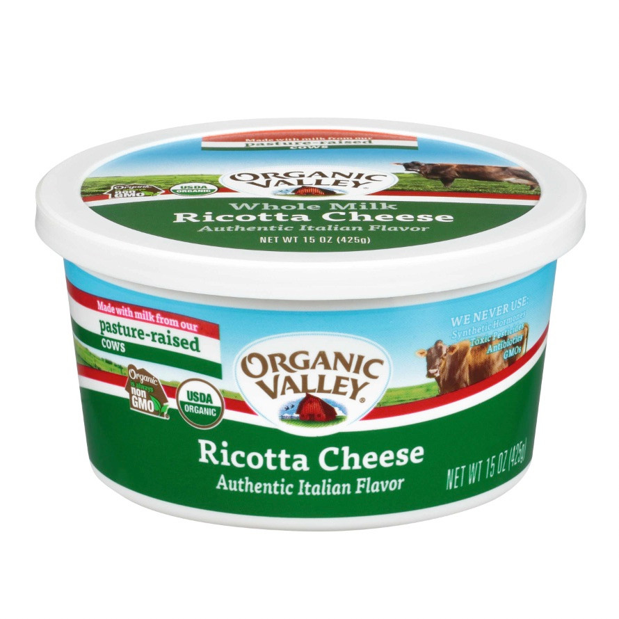旧Lycee Ricotta R ORGANIC VALLEY Whole Ricotta Cheese