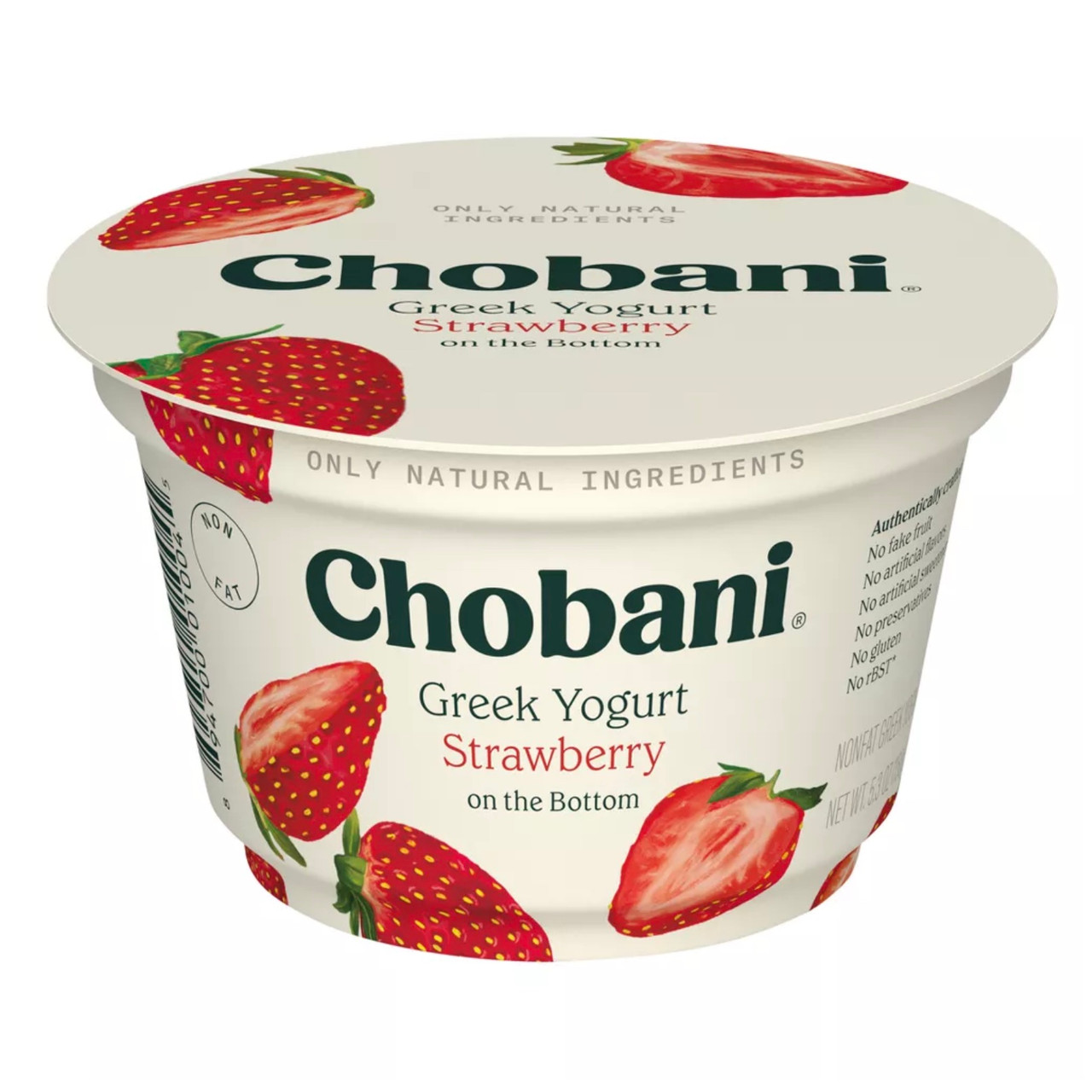 Greek Strawberry on the Bottom