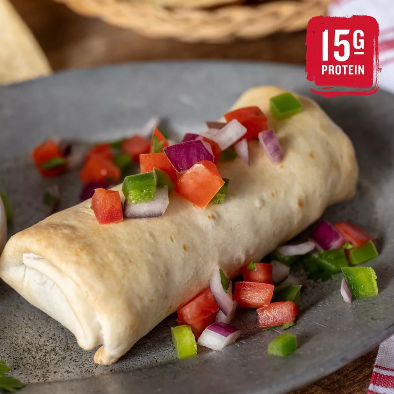 REDS Steak Cheese Burrito