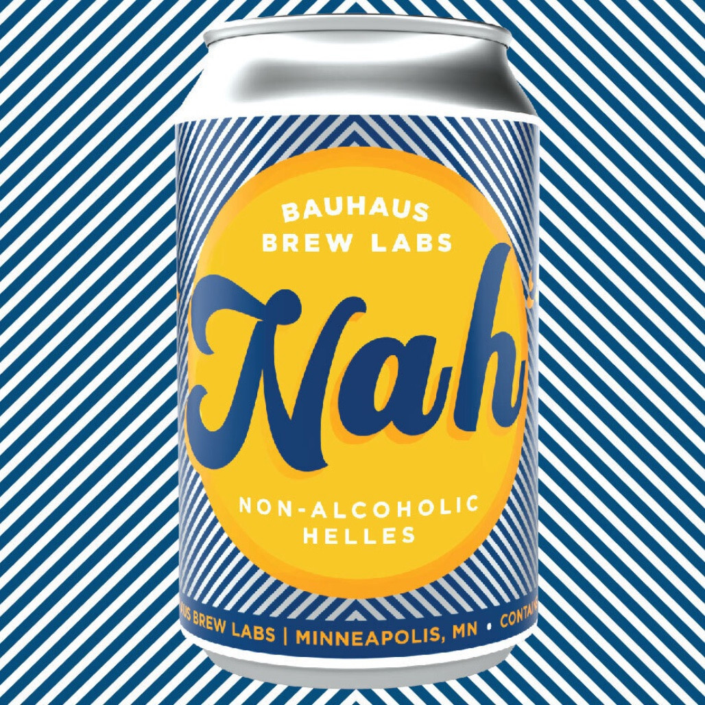 Nah helles beer - IPA - NA 12oz Can