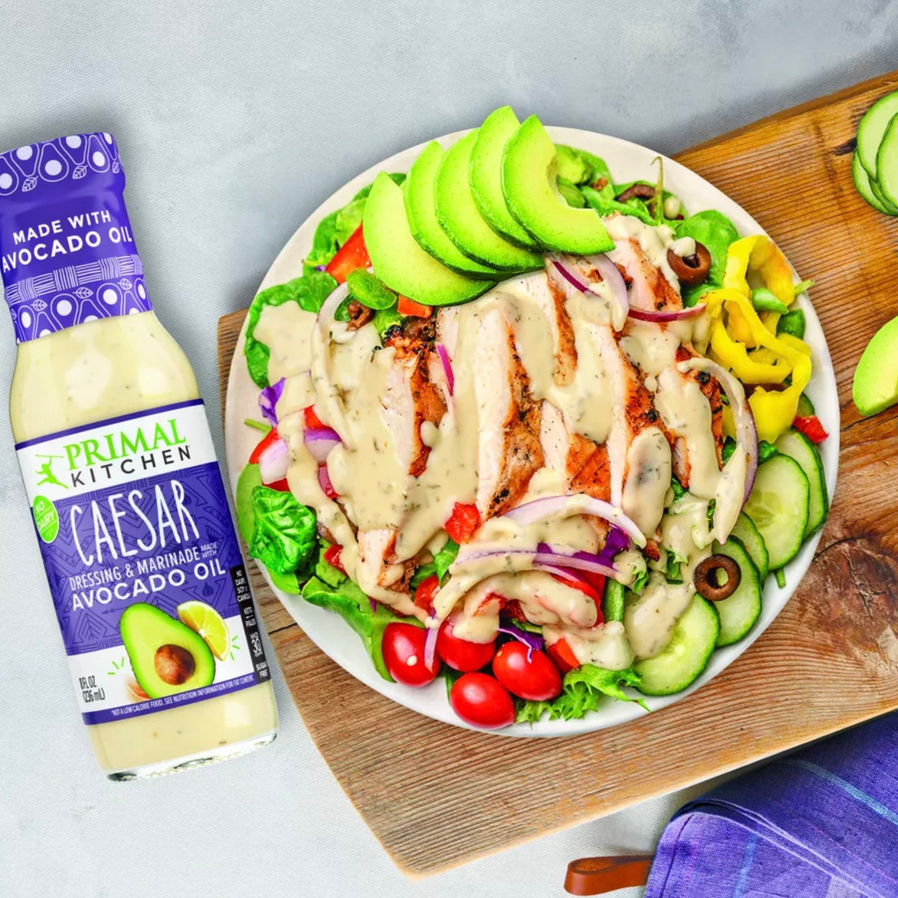 PRIMAL KITCHEN Dairy-Free Caesar Dressing with Avocado Oil
