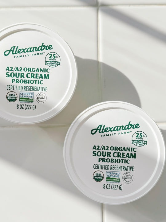 European Style A2 Sour Cream - 8 oz