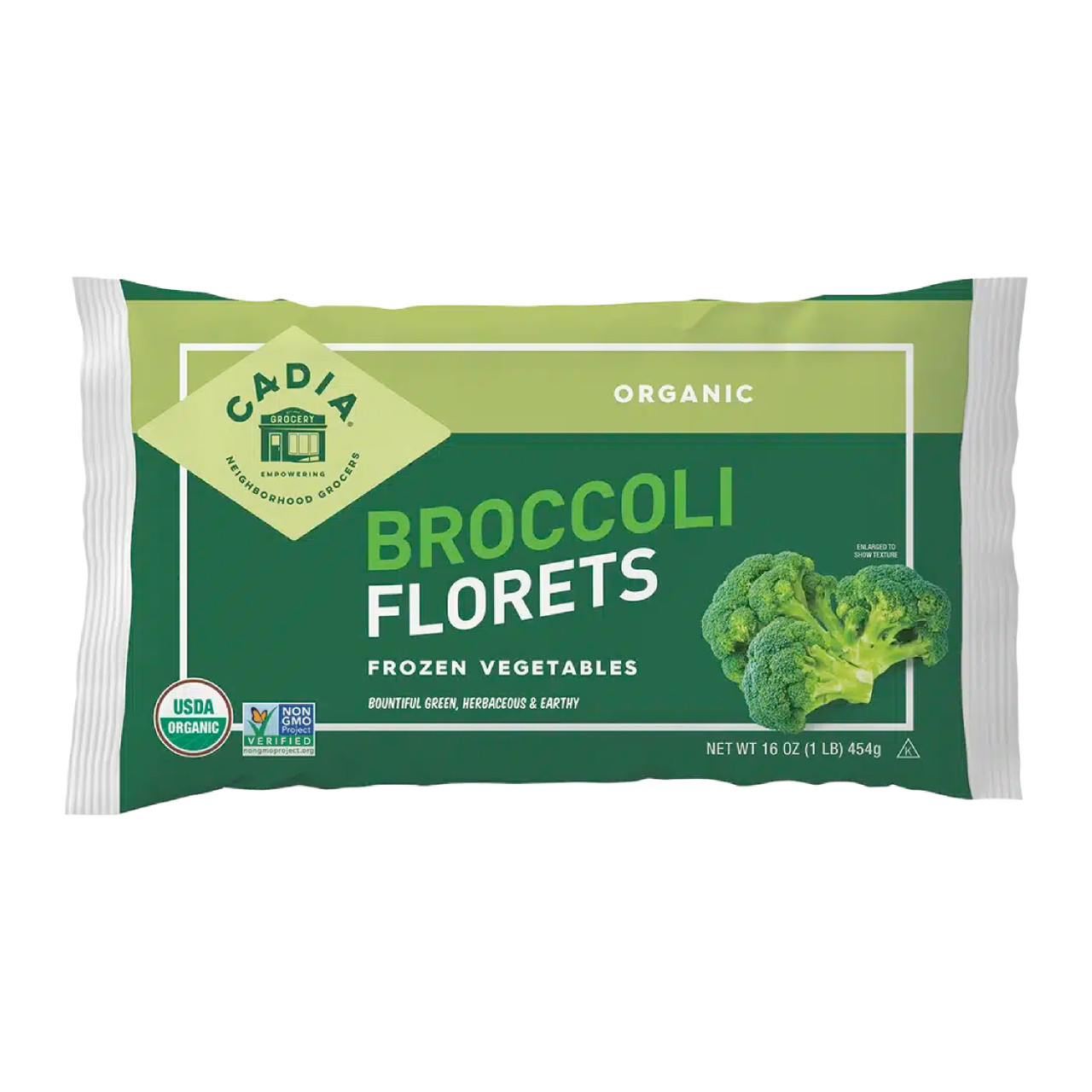CADIA Broccoli Florets - Frozen - Organic