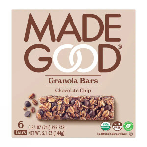 Chocolate Chip Granola Bars - 6x 0.85oz Chocolate Chip Granola Bars - 6x 0.85oz