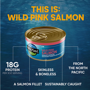 Wild Pink Salmon - 6oz Wild Pink Salmon - 6oz
