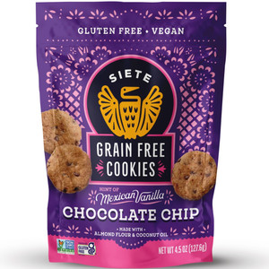 Mexican Vanilla Chocolate Chip Grain-Free Cookies - 4.5oz