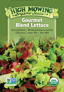 Gourmet Lettuce Blend Seeds - 1/32 OZ